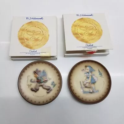Two Miniature Hummel Plates In Boxes • $9.99
