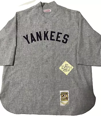 1929 Babe Ruth Road New York Yankees Mitchell & Ness Jersey Large Mantle Gift • $275