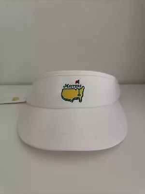 NEW The Masters Augusta National White Visor Hat By American Needle NWT • $32