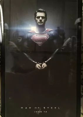 MAN OF STEEL Authentic 27x41 D/S Movie Poster. • $23.99