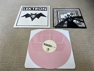 LEKTRON Pink Vinyl LP Record RARE Alkaline Trio AFI Matt Skiba Out Of Print NEW • $59.99