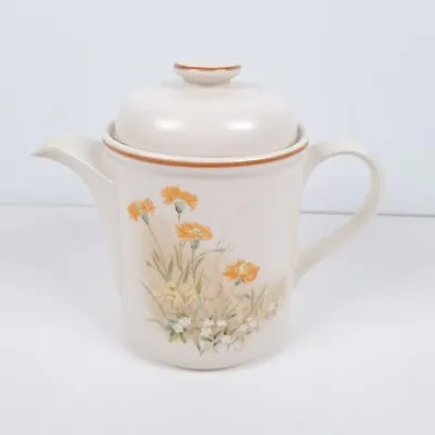 M&S Field Flowers Teapot Coffee Pot 2 Cups Vintage Floral England • £19.59