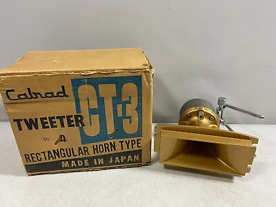CALRAD CT-3 Tweeter Vintage 8 Ohm 20 Watt W/ Box • $99.95