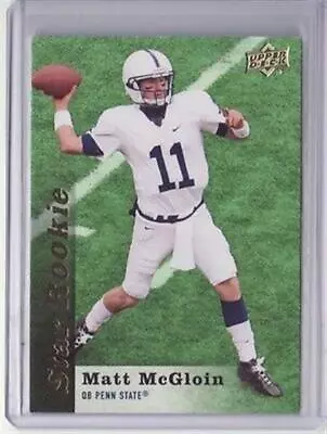 2013 Upper Deck #121 Matt McGloin SP RC Qty - Flat S/H • $4.99