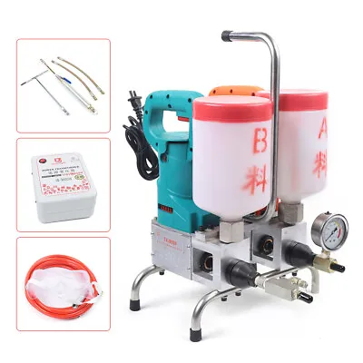 Epoxy Injection Pump Grouting Steel Dual Element Suit For Crack Inject US • $412