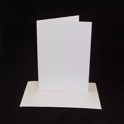 10 Pack X 5  X 7  White Make Your Own Christmas Card Blanks & Envelopes • £3.99