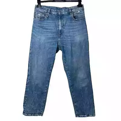 R13 Italy Shelley Slim Kelly Stretch Women's Distressed Denim Jeans Size 31 • $125