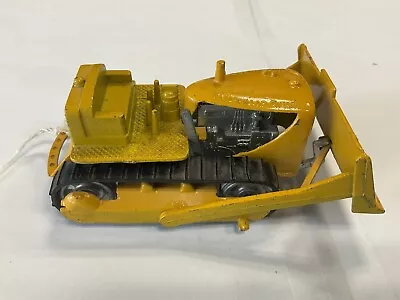 Vintage TOOTSIETOY Tootsie 1950's Caterpillar Cat No. 24 Diecast Bulldozer Dozer • $41