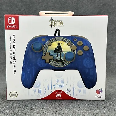 The Legend Of Zelda: Breath Of The Wild Hyrule Switch Rematch Wired Nintendo New • $35.99