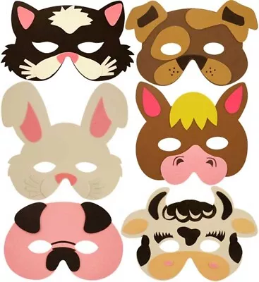 £0.99 • Buy Eva Foam Childrens Dress Up Play  Masks - Various Themes - Mix And Match