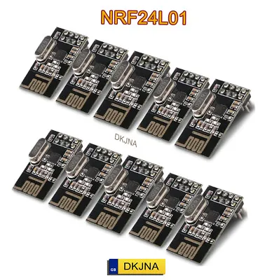 NRF24L01 2.4Ghz  Wireless Module Transceiver  Arduino Raspberry Pi ESP8266 ESP32 • £2.69