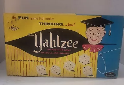 Vintage 1967 Yahtzee Board Game Complete & Well Loved • $12