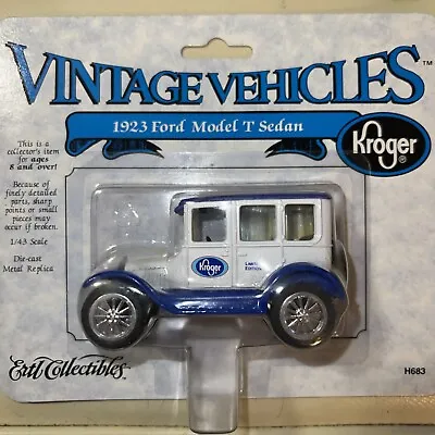 Vintage Vehicles - 1923 Ford Model T - Kroger Branded - Ertl Collectibles 1/43 • $17.86