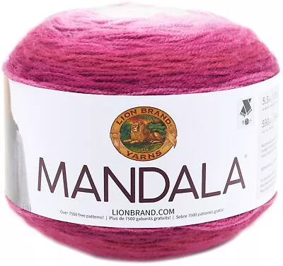 Lion Brand Mandala Yarn-Cupid 525-227 • £15.54