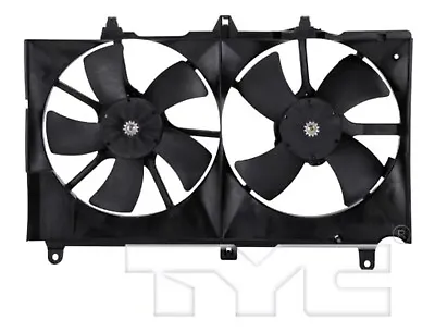 TYC 620980 Dual Radiator And Condenser Fan Assembly For 2003-2006 Infinity G-35 • $99.99