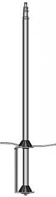 £52.95 • Buy Hi-Gain 5/8 Wave CB Homebase Antenna  Silver Rod Base Aerial 21ft