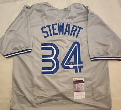 Dave Stewart Signed Custom Jersey Auto Autograph Certified Size XL • $54.99