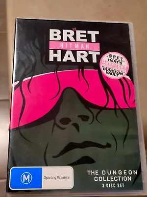 Bret Hitman Hart - The Dungeon Collection DVD    3 Disc Set • $7