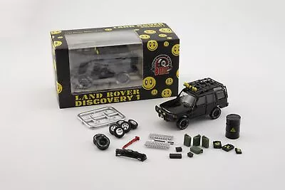 1:64 Land Rover 1998 Discovery 1 -- Black Smile W/Accessories -- BM Creations • $29.99