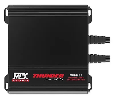 MTX MUD100.4 400w RMS 4-Channel Marine Amplifier Amp For Polaris RZR General UTV • $269.95