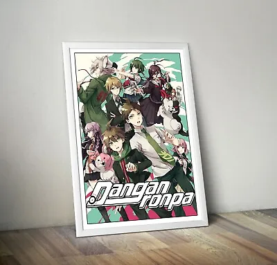 Danganronpa Japanese Anime Poster Print  Anime Wall Art Video Game Manga • £4.80