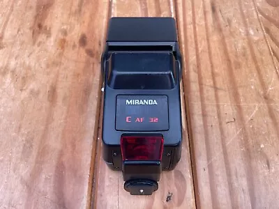 MIRANDA C-AF 32 CAMERA FLASH UNIT Used Condition Tested And Working • £2.99