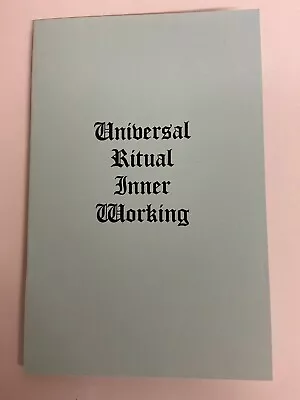 Masonic Universal Ritual Inner Working • £5.99