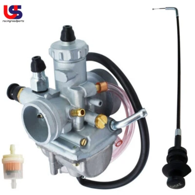 $49.70 • Buy New Carburetor For Suzuki 1987 - 89 LT-4WD Quad Runner Carb & Choke Cable