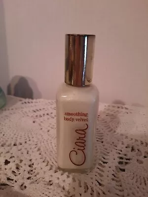 Vintage Ciara Smoothing Body Velvet 2 Oz  Full Glass Bottle • $24.88