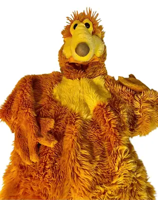 VTG Disney Store Bear In The Big Blue House Plush Warm Zip-Up Costume 2-4T Alf • $49.99