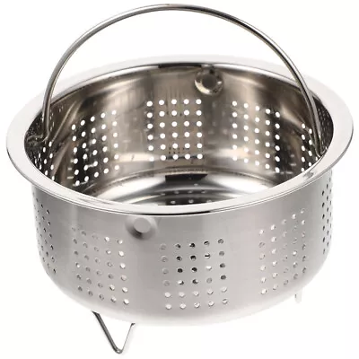 Multi-use Vegetable Steamer Stainless Steel Steaming Basket • $11.49