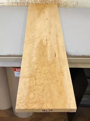 ML29) Birdseye Maple Lumber (36  X 8.75 ) Board 7/8  Thick Kiln Dried Wood • $40