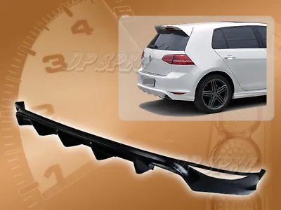 For 15-16 Volkswagen Golf Mk 7 Vii Type-a Pu Rear Bumper Lip Diffuser Urethane • $129