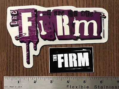 Vintage Firm Skateboard Sticker Lot Of 2 NOS • $4.95