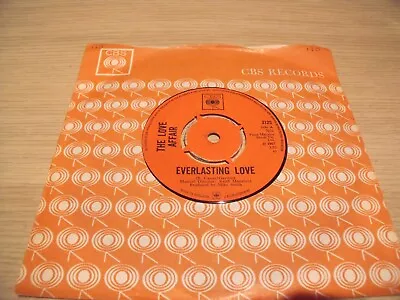 £3.99 • Buy The Love Affair Everlasting Love 7  Vinyl Single 1967 Cbs Rare