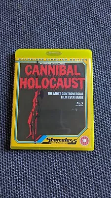 Cannibal Holocaust Blu Ray [Shameless Director Edition] Horror • £12