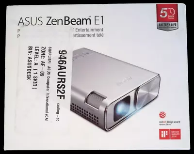 ASUS ZenBeam E1 Portable Mini Pocket Projector LED DLP • $108.48