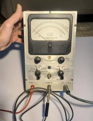 Vintage RCA VOLT OHMYST JUNIOR Electronic Voltmeter Ohmmeter • $24.99