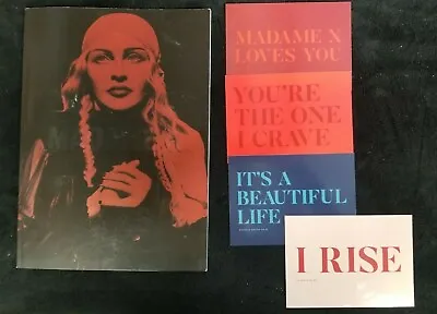 Madonna Madame X Tour Program Book With 4 Post Cards & Paper Dolls 2019-2020 • $114.99