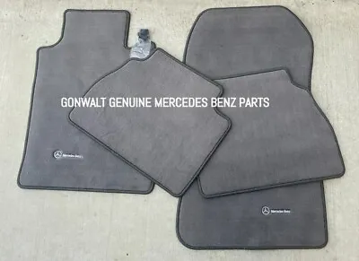 OEM Q6680309 Mercedes Benz E Class 2000-2002 Grey Carpeted Floor Mats Set 4 • $187