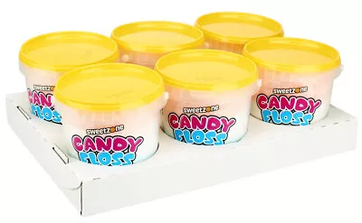 Candy Floss Tub 50g Pack Bucket Sweets Kids Party Wedding Hmc Certified Halal • £29.99