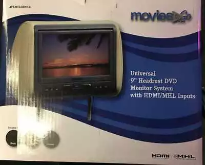 Audiovox Movies To Go Universal 9  Headrest DVD Monitor System • $279.95