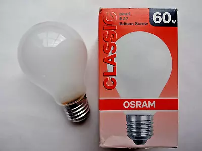 60w E27 Edison Screw Old Fashioned Pearl Proper Lightbulb 60watt GLS Type Bulb • £6.95