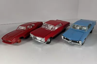 AMT/MPC 63 Chevy Impala 67 Pontiac GTO 70s Ford Mustang Rebuilders/parts Lot • $24.99