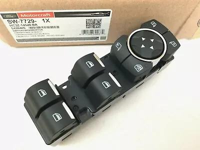 2017 Ford F-250 F-350 Super Duty Left Driver Master Window Switch Power Fold OEM • $122.88