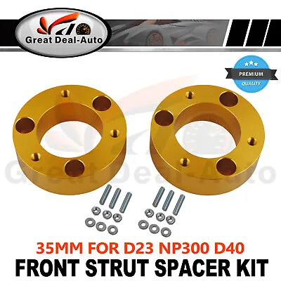 $65 • Buy Pair 35mm Coil Strut Spacers 50mm Lift Up For Nissan Navara D23 NP300 D40 4X4