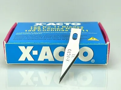 Xacto  X-acto  Exacto Knife Tools Blades X611  Number 11 . 100 Pc • $17.43