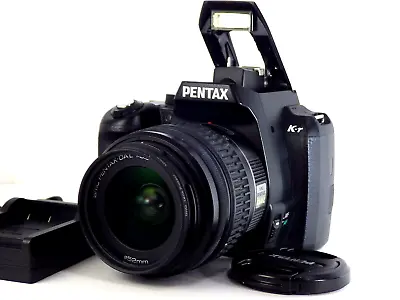 [9977shots] PENTAX K-r Digital SLR Camera Black Body 12.4MP +18-55mm Lens Japan • $392.59