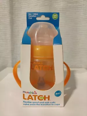 Munchkin LATCH 4oz Transition Cup BPA-Free  For 4 Month+. New  • $10