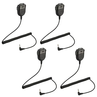 4x Pro-Long Life Mini Speaker Mic For Motorola SX620R SX700 SX709R SX750 SX800 • $55